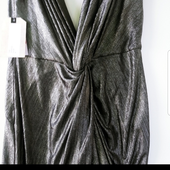 Katie May twisted silver dress - Picture 3 of 8